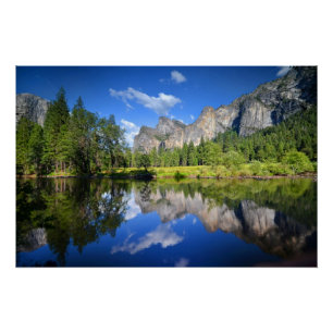 Póster Reflexión de Yosemite