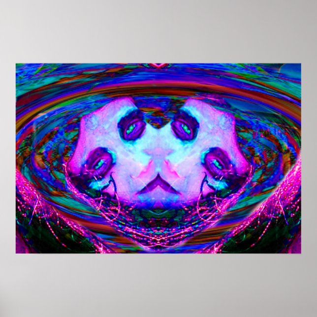 Póster Reflexión del espejo (Frente)