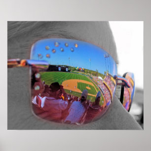 Póster Reflexión del juego de pelota