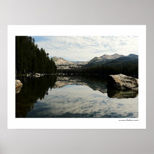 Póster Reflexión del lago Wrights