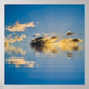 Póster Reflexión en el agua