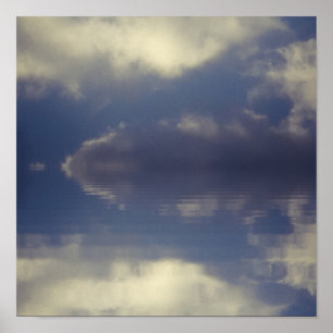 Póster Reflexión en el agua