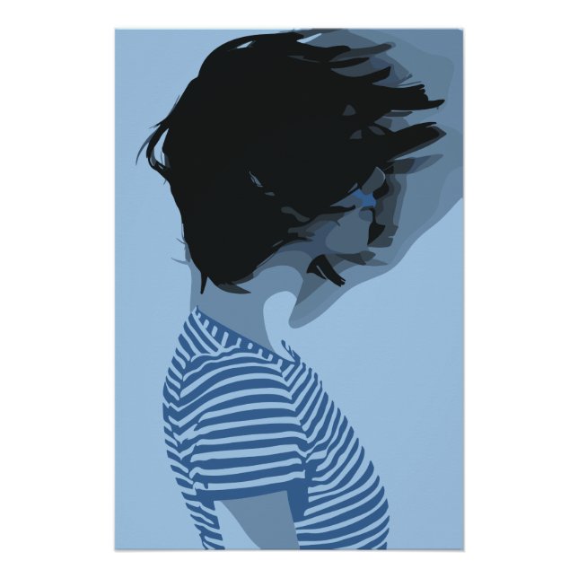 Póster Reflexión Fragmentada (Anverso)