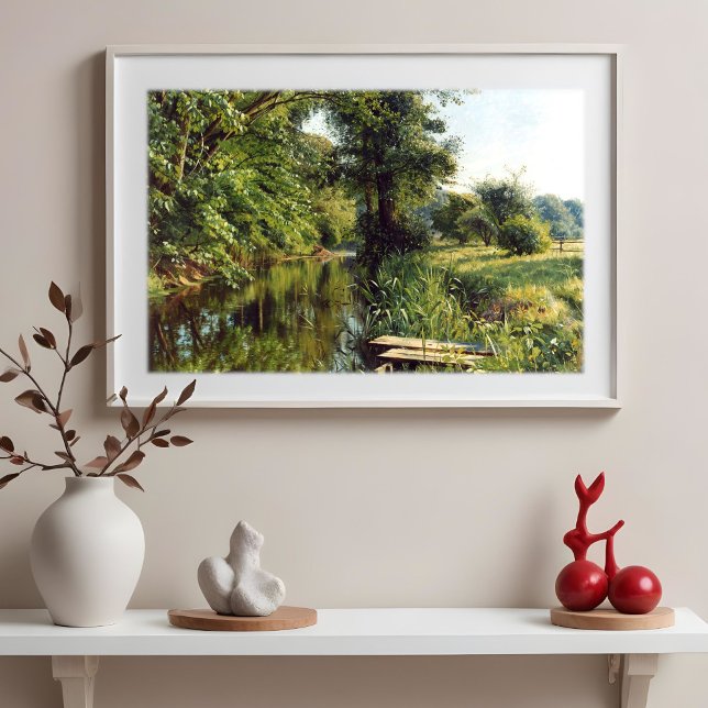 Póster Reflexión sobre la primavera por Peder Mork Monste (Subido por el creador)