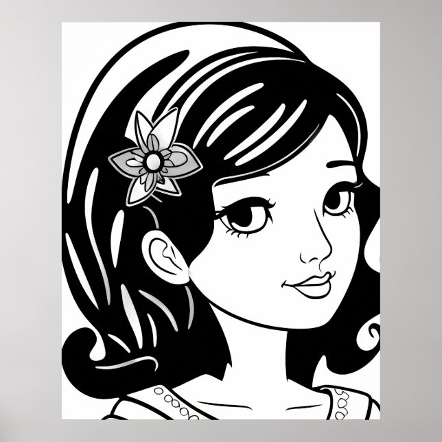 Póster Reflexiones caprichosas de la inocencia (Frente)