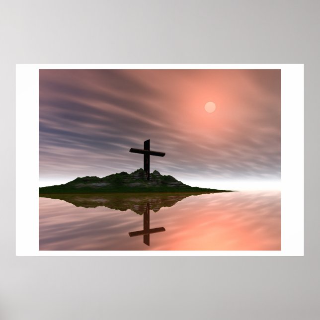 Póster reflexiones celestiales (Frente)