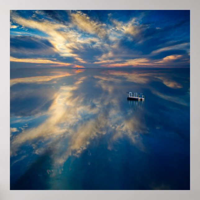 Póster Reflexiones de agua (Frente)