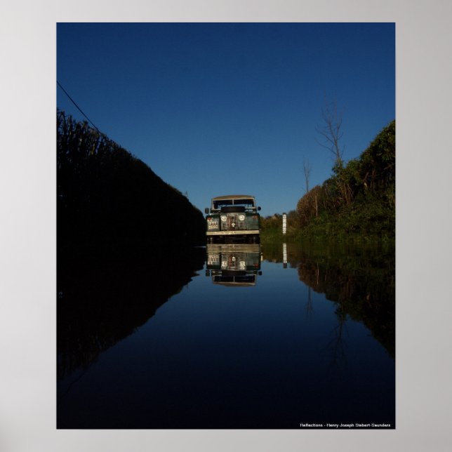 Póster Reflexiones de Henry Joseph Siebert-Saunders (Frente)