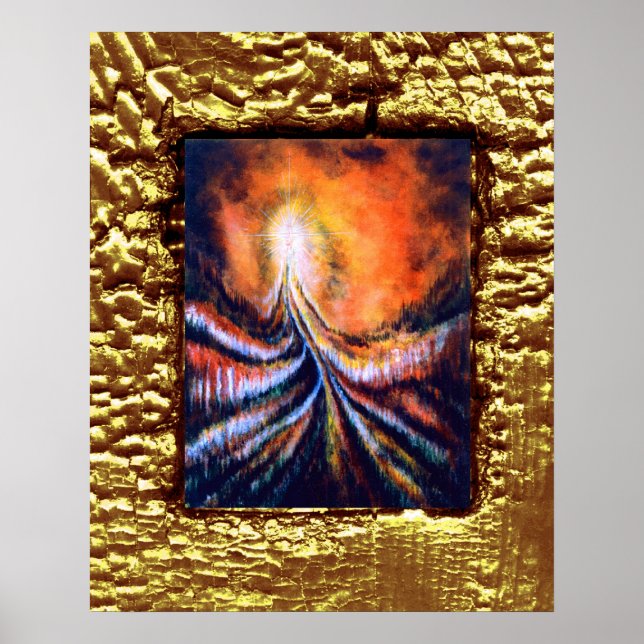 Póster Reflexiones de luz (Frente)