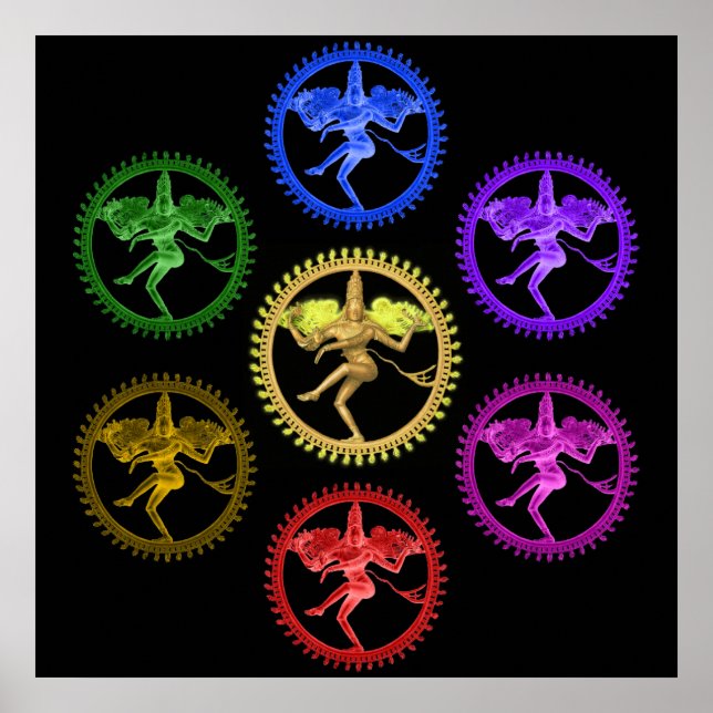 Póster Reflexiones de Nataraja (Frente)