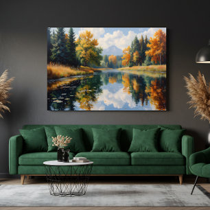 Póster Reflexiones de otoño