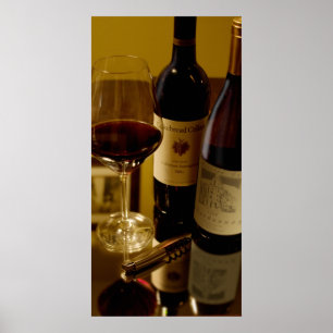 Póster Reflexiones de vino