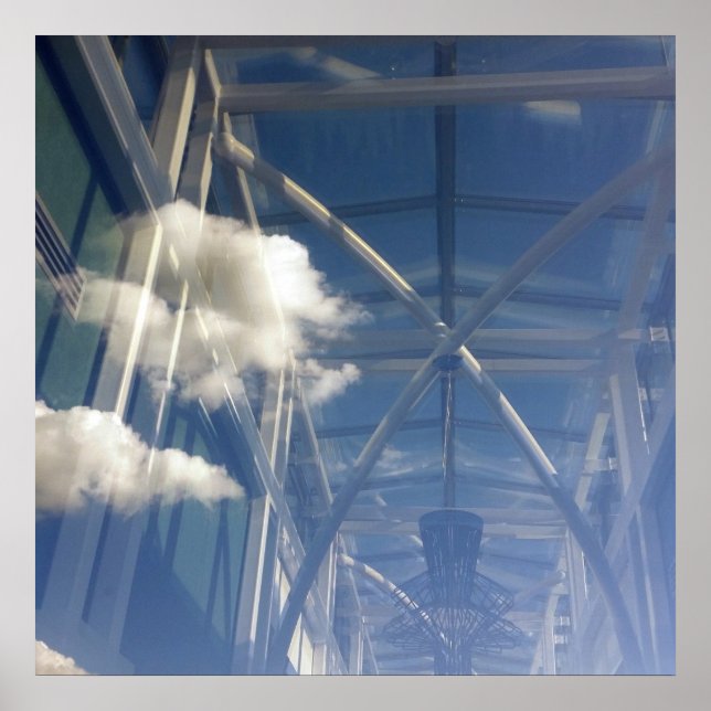 Póster reflexiones en la ventana (Frente)