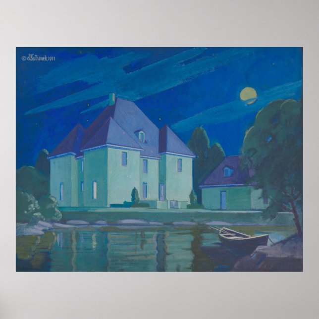 Póster Reflexiones en Normandía - Kulhanek (1971) (Frente)