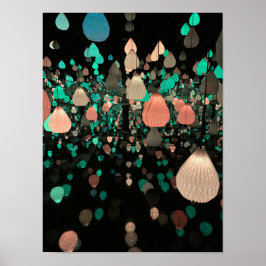 Póster Reflexiones infinitas de linternas en KL Immersefy