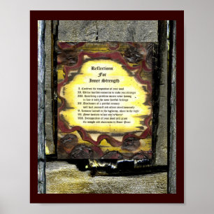Póster Reflexiones para la fuerza interior