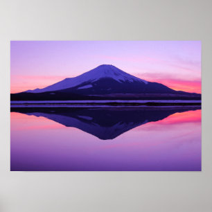 Póster Reflexiones sobre el agua   Sakasa-Fuji