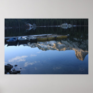 Póster Reflexiones sobre el lago George