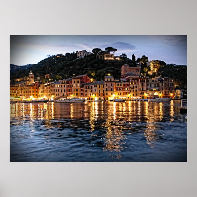 Póster Reflexiones sobre Portofino, Poster de Italia (Frente)