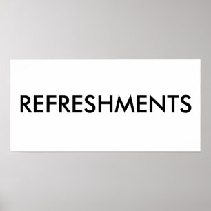 PÓSTER REFRESHMENTS