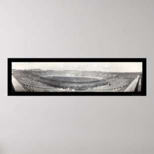 Póster Refriega en la foto 1914 del cuenco de Yale