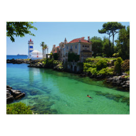 Póster Refrigeración fuera de Cascais Portugal