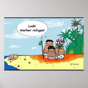 Póster Refugiado