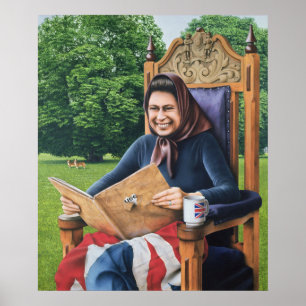 Póster Refugiado de Inglaterra en 1975