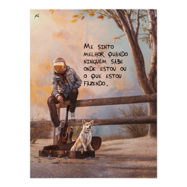 Póster Refúgio (Anverso)