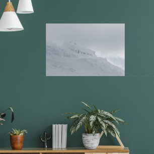 Póster Refugio Draga Karolina en el gran monte Snežnik Es