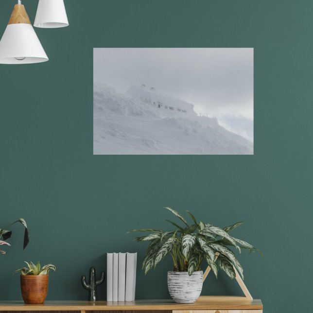 Póster Refugio Draga Karolina en el gran monte Snežnik Es (Salón 1)