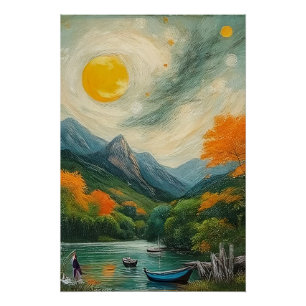 Póster Refugio Sereno