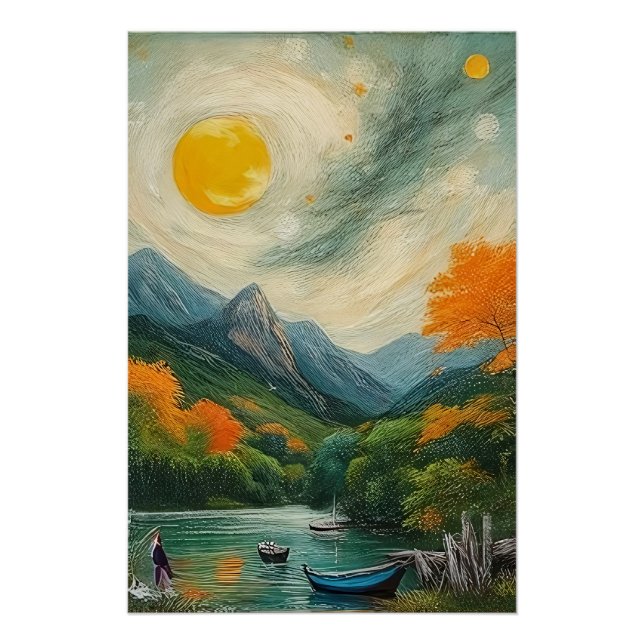 Póster Refugio Sereno (Anverso)