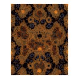 Póster Regal Choco Fractal Design