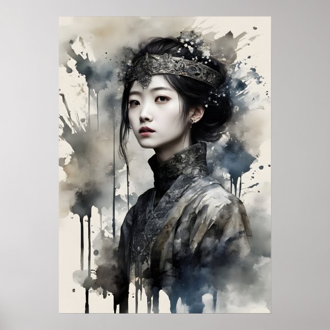 Póster Regal Portrait of a Young woman Poster (Frente)