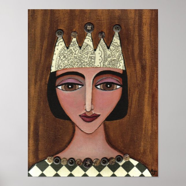 Póster Regal Queen Anna Maria - imprimir (Frente)