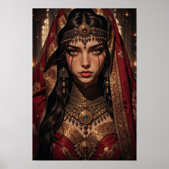 Póster Regal Queen of Shadows Wall Art (Frente)