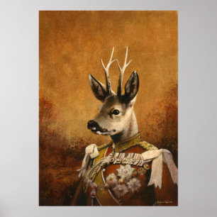 Póster Regal Roe Deer