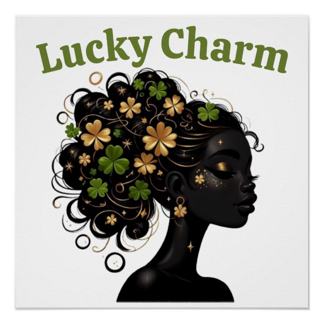 Póster Regal Shamrock Majesty: Encanto de suerte (Anverso)
