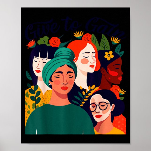 Póster Regala para ganar día internacional de la mujer 20 (Frente)