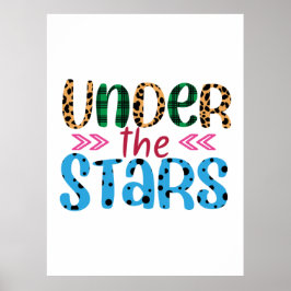Póster Regalo boda Bajo La Estrella