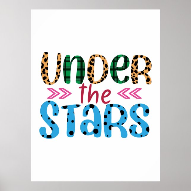 Póster Regalo boda Bajo La Estrella (Frente)