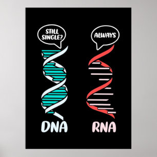 Póster Regalo científico Maestría en Biología Rna