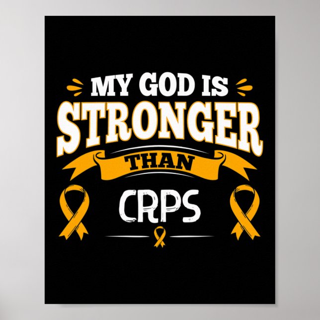 Póster Regalo Crps - Complejo síndrome de dolor regional  (Frente)