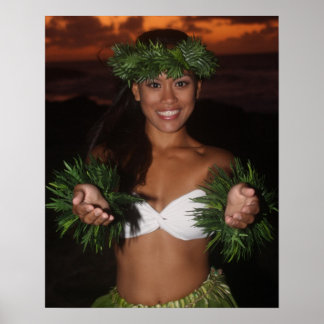 Póster Regalo de Aloha