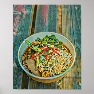 Póster Regalo de amante de Ramen