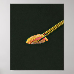 Póster Regalo de amante del sushi