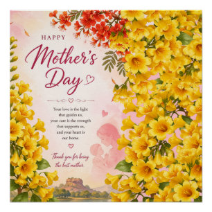 PÓSTER REGALO DE AMOR PARA EL DÍA DE LA MADRE