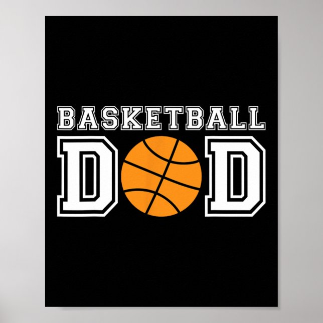 Póster Regalo De Baloncesto De Baloncesto De Básquetbol D (Frente)