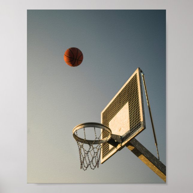 Póster Regalo de baloncesto de bonito (Frente)